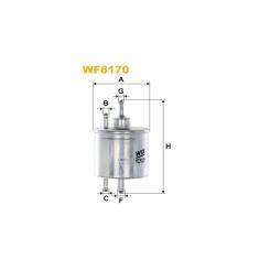 Фильтр топливный Wixfiltron WF8170 Фото