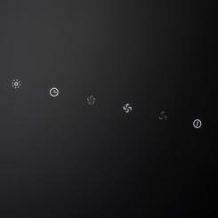 Вытяжка кухонная Pyramida NRX2-50 BL Фото 3