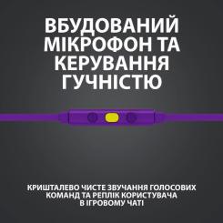 Наушники Logitech G333 Purple Фото 9