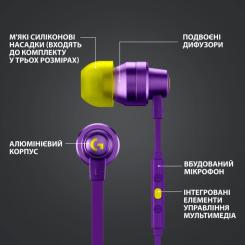 Наушники Logitech G333 Purple Фото 7