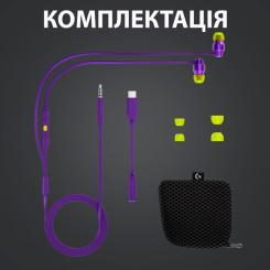 Наушники Logitech G333 Purple Фото 8