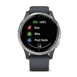 Смарт-часы Garmin Venu, Blue Granite/Silver Фото 5