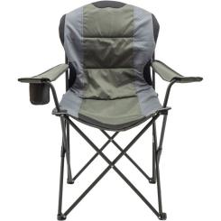 Кресло складное NeRest NR-34 Турист Grey/Khaki Фото 1