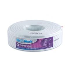 Кабель телевизионный FinMark RG-690, CCS, 100м, white Фото 1