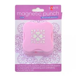 Дырокол Santi фигурный магнитный 2 диагональ 3.5 см Фото
