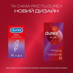 Презервативы Durex Elite с силиконовой смазкой (тонкие) 12 шт. Фото 3