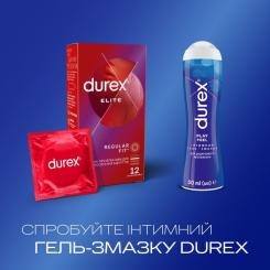 Презервативы Durex Elite с силиконовой смазкой (тонкие) 12 шт. Фото 4