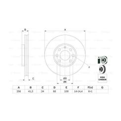 Тормозной диск Bosch 0 986 478 881 Фото 4