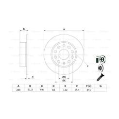 Тормозной диск Bosch 0 986 479 099 Фото 4