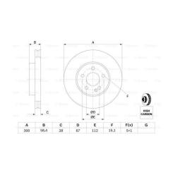 Тормозной диск Bosch 0 986 479 137 Фото 4