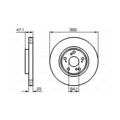 Тормозной диск Bosch 0 986 479 227 Фото 4