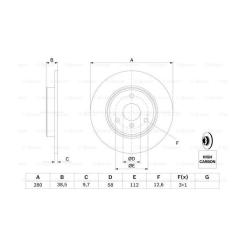 Тормозной диск Bosch 0 986 479 305 Фото 4