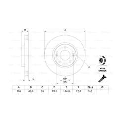 Тормозной диск Bosch 0 986 479 368 Фото 4
