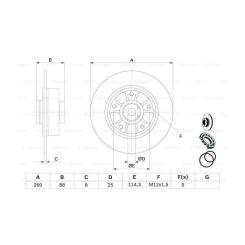 Тормозной диск Bosch 0 986 479 575 Фото 4