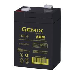 Батарея к ИБП Gemix 6В 5Ач Фото 1