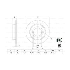 Тормозной диск Bosch 0 986 478 898 Фото 4