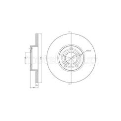 Тормозной диск METELLI 23-0263 Фото