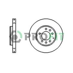 Тормозной диск Profit 5010-1210 Фото