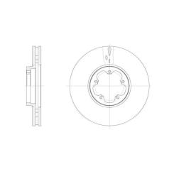 Тормозной диск REMSA 61565.10 Фото