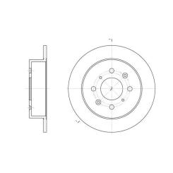 Тормозной диск REMSA 6521.00 Фото