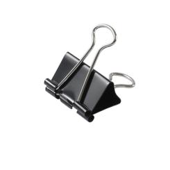 Биндер металлический Axent 41мм, 12шт, black Фото