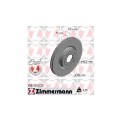 Тормозной диск ZIMMERMANN 250.1353.20 Фото