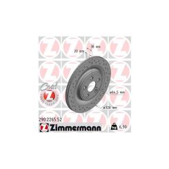 Тормозной диск ZIMMERMANN 290.2265.52 Фото