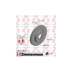 Тормозной диск ZIMMERMANN 470.2450.20 Фото