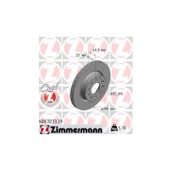 Тормозной диск ZIMMERMANN 600.3233.20 Фото