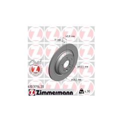 Тормозной диск ZIMMERMANN 610.3714.20 Фото