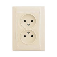 Розетка MAKEL Defne Крем Фото