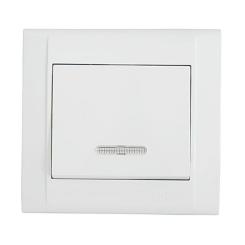 Переключатель MAKEL Defne Белая Фото