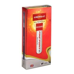 Ручка шариковая Unimax Fine Point Dlx., черная Фото 2