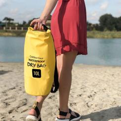 Гермомешок Armorstandart Waterproof Outdoor Gear 10L Yellow Фото 3