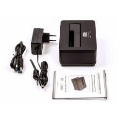 Док-станция для накопителей AgeStar USB3.0 black Фото 2