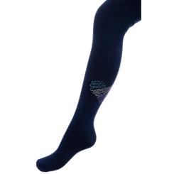 Колготки детские BNM с сердцем из страз Фото