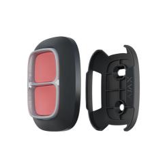 Аксессуар для охранных систем Ajax DoubleButton Holder чорна Фото