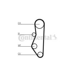 Ремень ГРМ CONTITECH CT527 Фото 1
