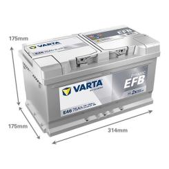 Аккумулятор автомобильный Varta Blue Dynamic START-STOP 75Ah Фото 1