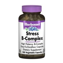 Витамин Bluebonnet Nutrition Стрес В-Комплекс 100, 100 гелевих капсул Фото