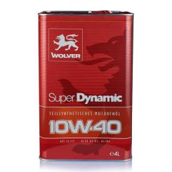 Моторное масло Wolver Super Dinamic 10W-40 4л Фото