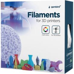 Пластик для 3D-принтера Gembird PLA, 1.75 мм, 1кг, blue Фото 1