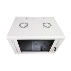 Шкаф настенный Eserver 12U 600х600х637 (Ш*Г*В), стекло Фото 3