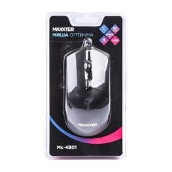 Мышка Maxxter Mc-4B01 USB Black Фото 2