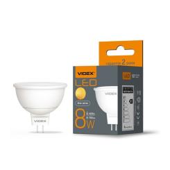 Лампочка Videx MR16e 8W GU5.3 4100K Фото 1