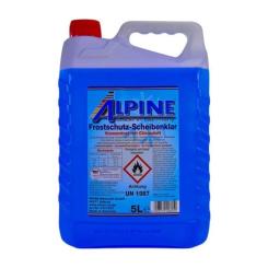 Омыватель автомобильный Alpine концентрат Frostschutz Scheibenklar (-80C) 5л Фото