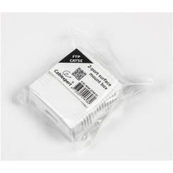 Компьютерная розетка Cablexpert RJ45x2 FTP, cat.5e Фото 3