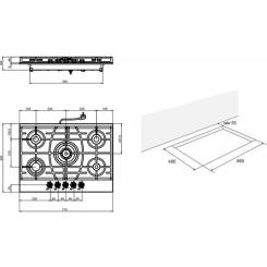 Варочная поверхность Eleyus KVINTA 70 WH CTF Фото 9