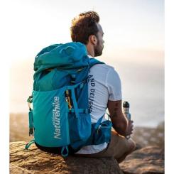 Рюкзак туристический Naturehike NH18Y045-Q 45 л Blue Фото 3