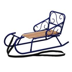 Санки Snower Морозко сині Фото